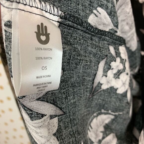 Spiritual Gangster Maya Floral Kimono One Size - Picture 5 of 7